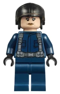 LEGO Guard, Female, Aviator Cap minifigure