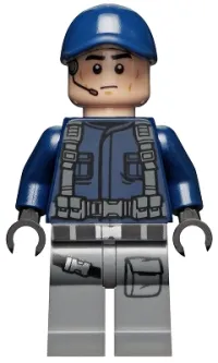 LEGO ACU Trooper - Cap, Male, Light Nougat Head minifigure