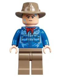 LEGO Alan Grant - Shirt with Water Stains minifigure