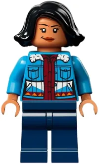 LEGO Sammy - Medium Blue Jacket minifigure