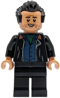LEGO Dr. Ian Malcolm - Open Vest over Dark Blue Shirt minifigure