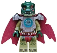 LEGO Cragger - Heavy Armor, Cape minifigure