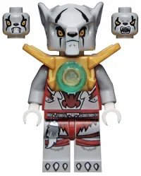 LEGO Worriz - Pearl Gold Armor minifigure