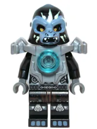 LEGO Gorzan - Flat Silver Heavy Armor minifigure