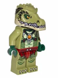 LEGO Crocodile Warrior 1 minifigure