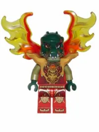 LEGO Cragger - Armor Breastplate, Flame Wings minifigure