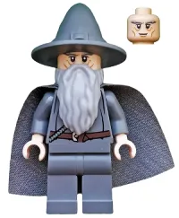 LEGO Gandalf the Grey - Wizard / Witch Hat, Short Cheek Lines minifigure