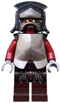 LEGO Uruk-hai - Helmet and Armor minifigure