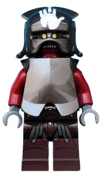 LEGO Uruk-hai - Handprint Helmet minifigure