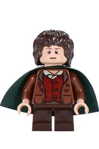 LEGO Frodo Baggins - Dark Green Cape minifigure