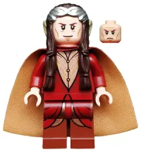 LEGO Elrond, Silver Crown, Dark Red Clothing minifigure