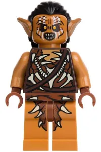 LEGO Gundabad Orc - Hair minifigure