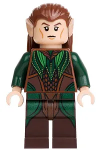 LEGO Mirkwood Elf - Dark Green Outfit minifigure