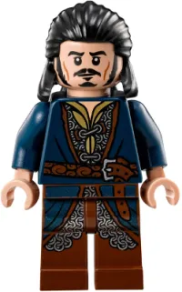 LEGO Bard the Bowman - Silver Buckle and Shirt Grommets minifigure