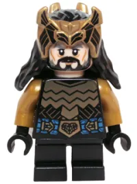 LEGO Thorin Oakenshield - Gold Armor and Crown minifigure