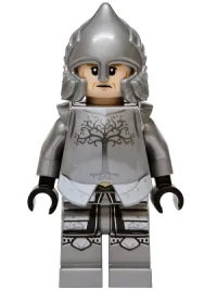 LEGO Soldier of Gondor - Light Nougat Head, Dark Tan Eyebrows minifigure