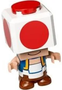 LEGO Toad - Happy minifigure