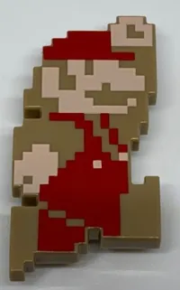 LEGO Mario, Pixelated minifigure