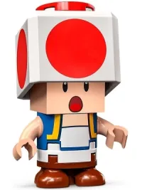 LEGO Toad - Surprised minifigure