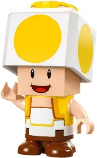 LEGO Yellow Toad - Standing minifigure