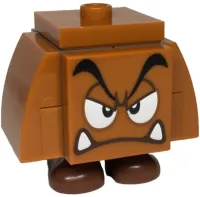 LEGO Goomba (2 x 2 Jumper) - Angry, Eyelids minifigure