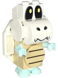 LEGO Dry Bones - Looking Upwards Left minifigure