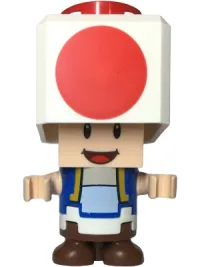 LEGO Toad - Happy, Open Mouth minifigure