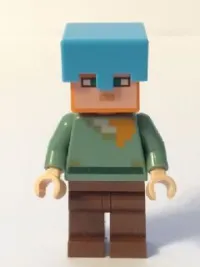 LEGO Alex - Medium Azure Helmet minifigure
