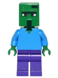 LEGO Zombie Villager minifigure