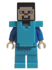 LEGO Steve - Medium Azure Armor minifigure