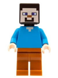 LEGO Steve - Dark Orange Legs minifigure