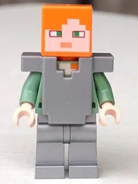 LEGO Alex - Flat Silver Armor and Legs minifigure