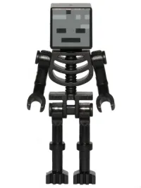 LEGO Wither Skeleton - Bent Arms minifigure