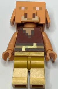 LEGO Piglin - Pearl Gold Legs minifigure
