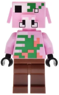 LEGO Zombified Piglin minifigure