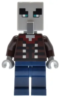 LEGO Illager (Vindicator) - Narrow Eyes minifigure