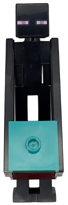 LEGO Enderman - Dark Red Block with Dark Turquoise Top minifigure