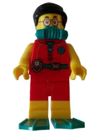 LEGO Mr. Tang - Red Diving Suit minifigure