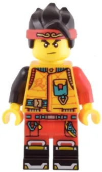 LEGO Monkie Kid - Bright Light Orange Diving Suit minifigure