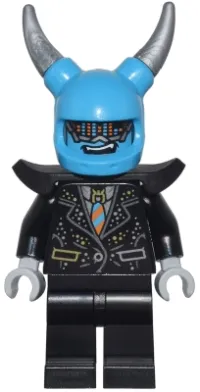 LEGO Silver Horn Demon - Helmet minifigure