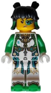 LEGO Mei - Dragon Armor Suit, Bright Green Roller Skates minifigure