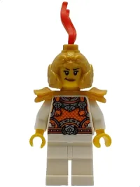 LEGO Celestial General - Pearl Gold Helmet and Shoulder Pads set