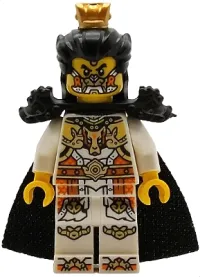 LEGO Erlang Shen - Black Armor Shoulder Pads with Dragon Heads set