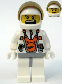 LEGO Mars Mission Astronaut with Helmet and Dual Sided Head minifigure