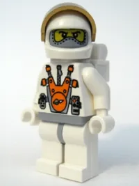 LEGO Mars Mission Astronaut with Helmet, Balaclava and Backpack minifigure