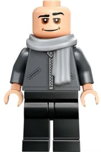 LEGO Gru - Dark Bluish Gray Jacket minifigure