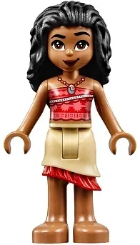 LEGO Moana - Tan Skirt minifigure