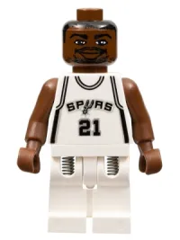 LEGO NBA Tim Duncan, San Antonio Spurs #21 minifigure