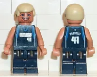 LEGO NBA Dirk Nowitzki, Dallas Mavericks #41 minifigure