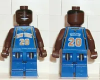 LEGO NBA Allan Houston, New York Knicks #20 minifigure